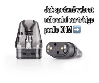 🔥 Nevíš, jakou cartridge do OXVA vybrat? Tady je jednoduchý přehled, jak se orientovat podle hodnoty ohm (Ω) – aneb jak si...
