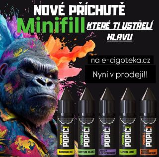 🚀 Novinka u nás na e-cigoteka.cz! Představujeme ti Popič! Minifill – stačí smíchat, protřepat a máš hotovo! 🔥 👉 15 ml / 6...